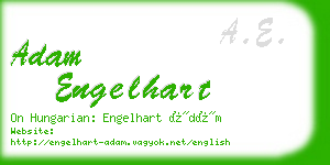 adam engelhart business card